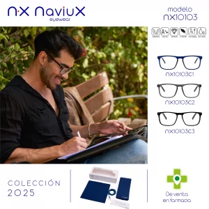 nx naviux coleccion 2025 de gafas de presbicia premium